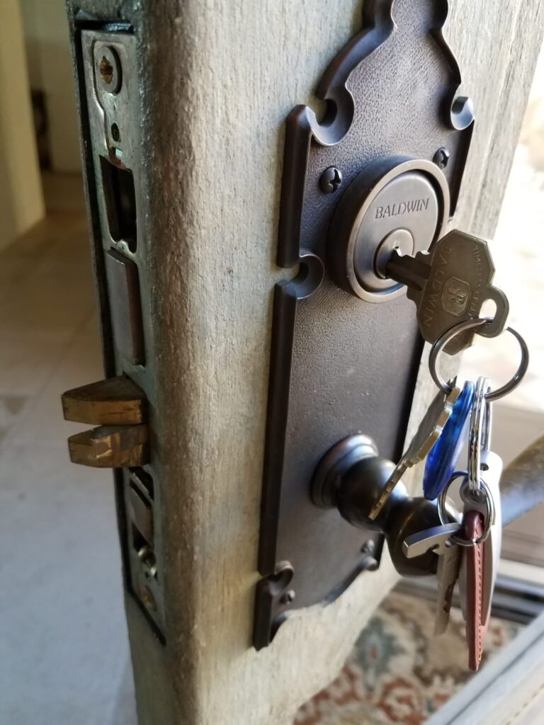 Designed Baldwin residential lock